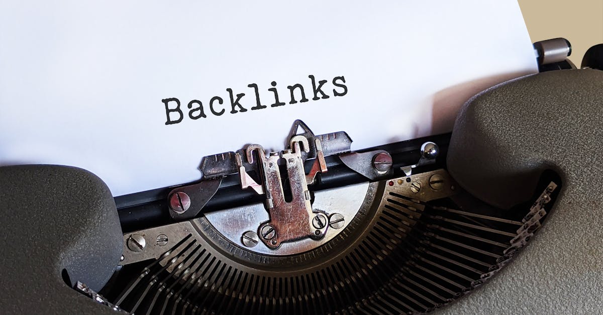 découvrez l'importance des backlinks pour améliorer le référencement de votre site web. apprenez comment créer des liens de qualité et optimiser votre visibilité en ligne.